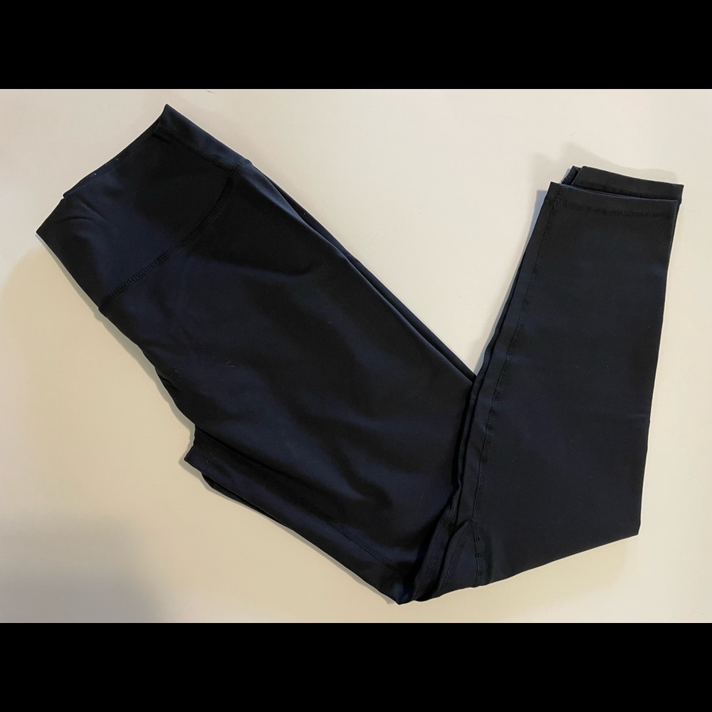 Til You Collapse Black Scrunch workout Leggings (L)